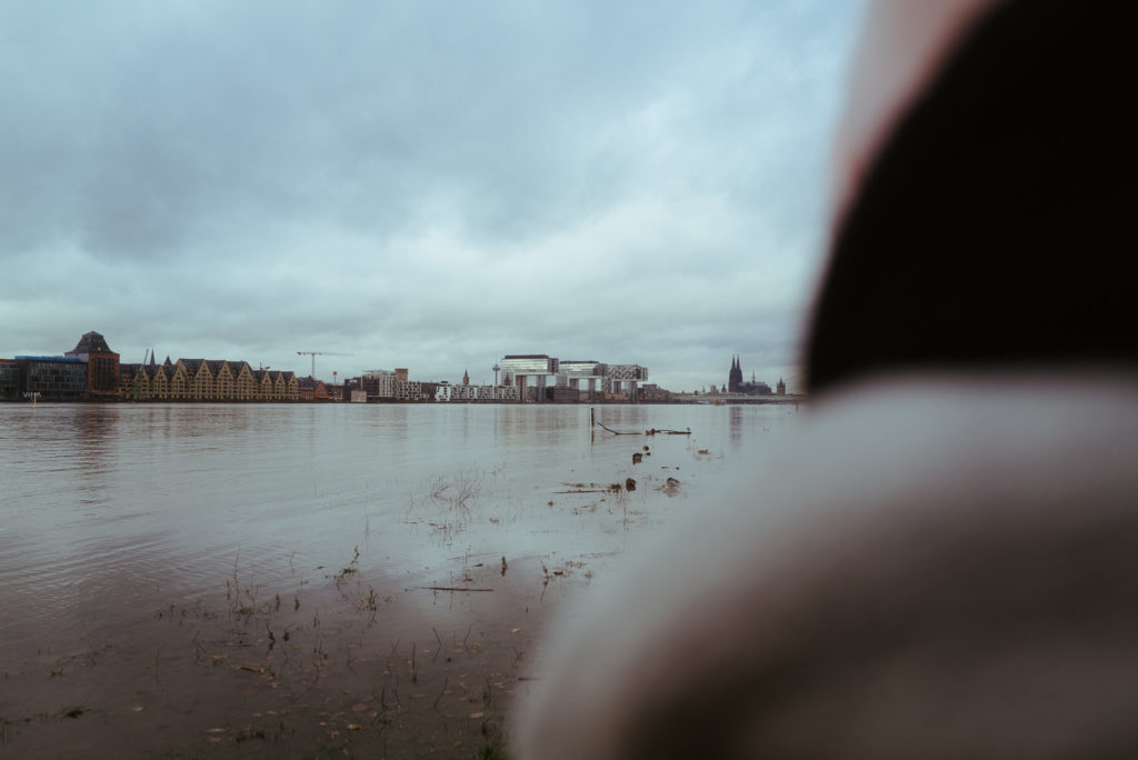 Hochwasser in Köln – Poller Wiesen