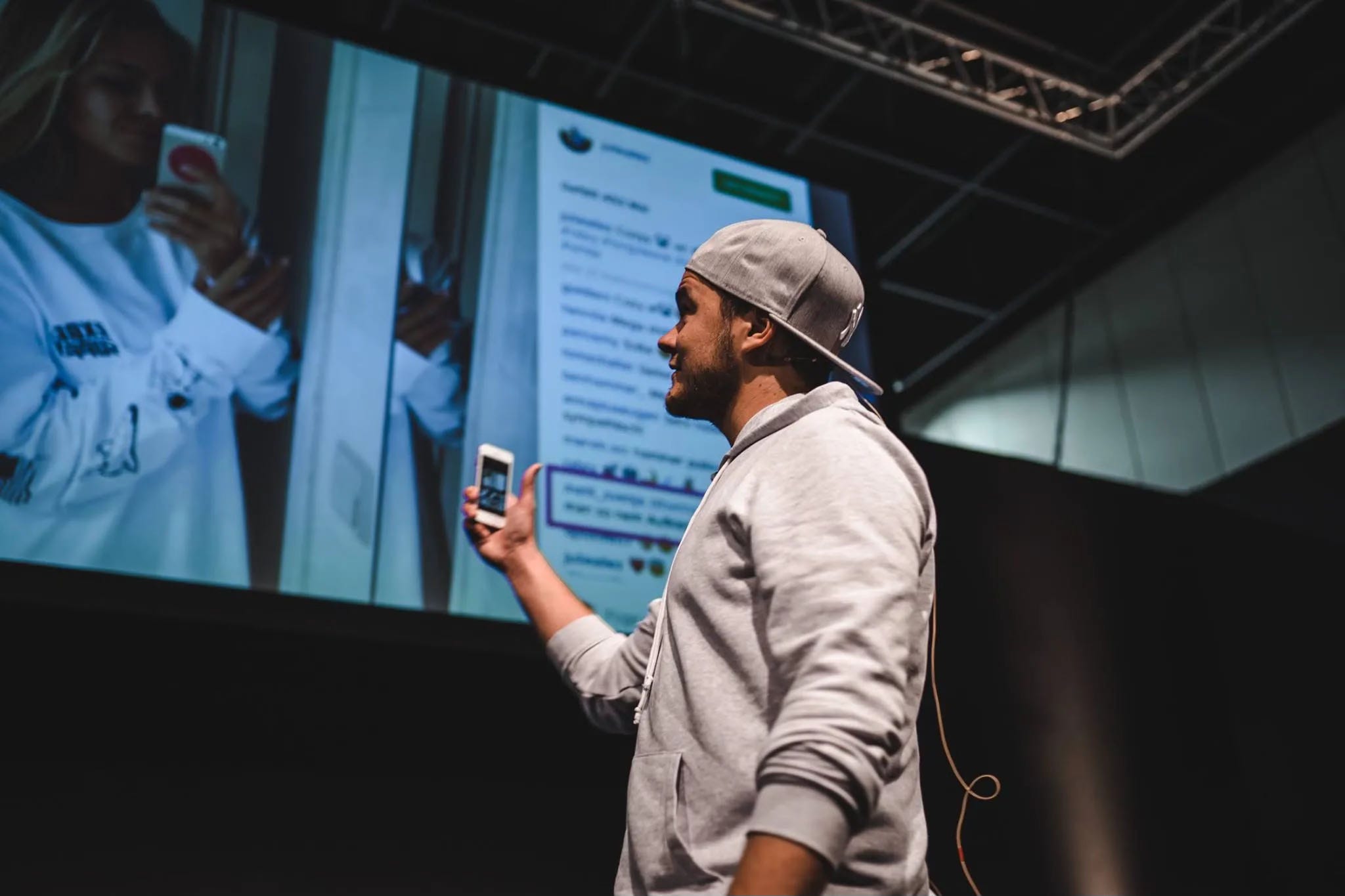 Damals auf der Photokina Professional Stage als ich bereits mehr Zeit auf Instagram als auf Facebook verbrachte