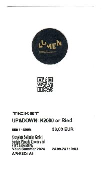 Faszination Fotografie: Auf 2275 Höhenmetern im LUMEN Museum 18 Ticket Lumen