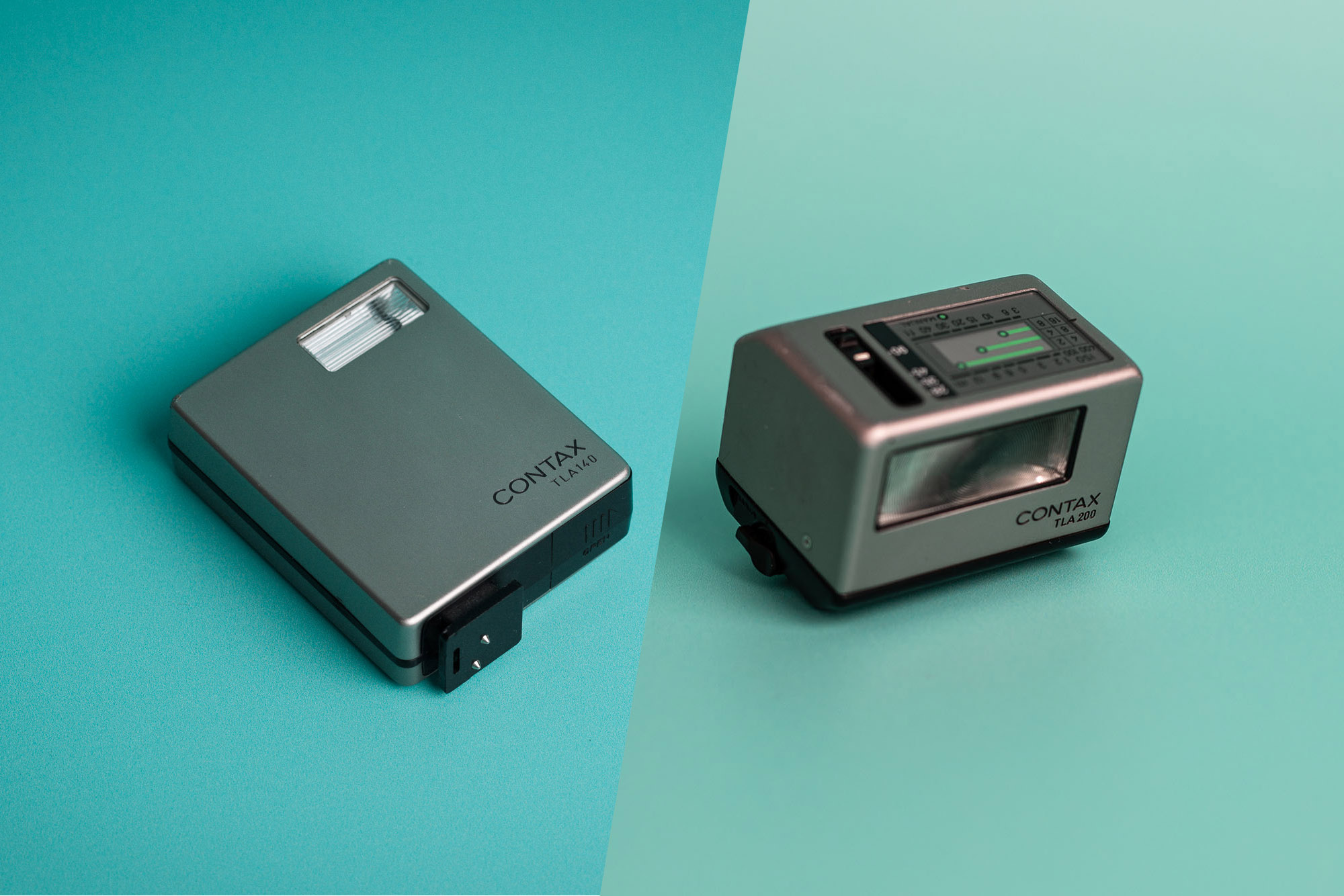 Contax TLA 200 vs 140 Blitzvergleich