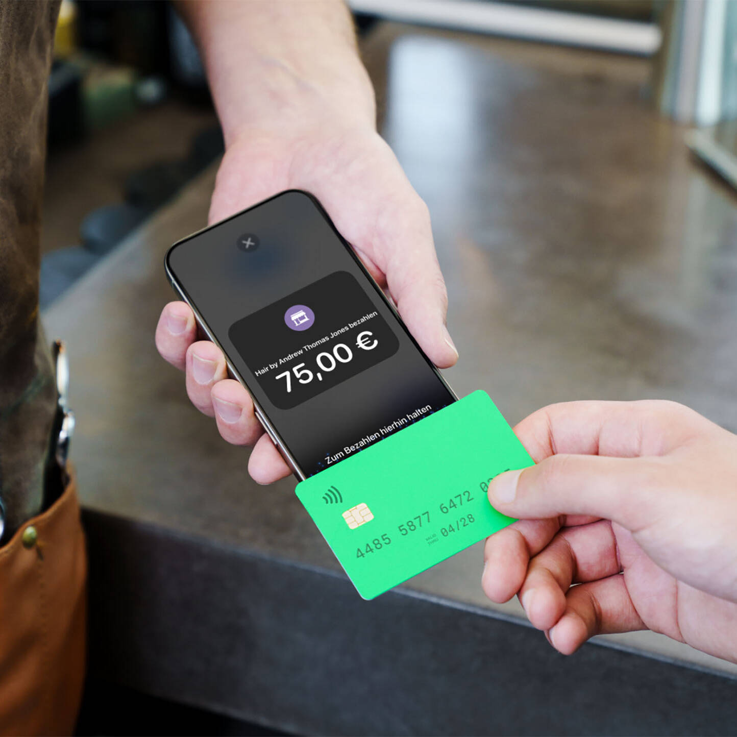 SumUp: Zahlungen mit Tap to Pay auf dem iPhone